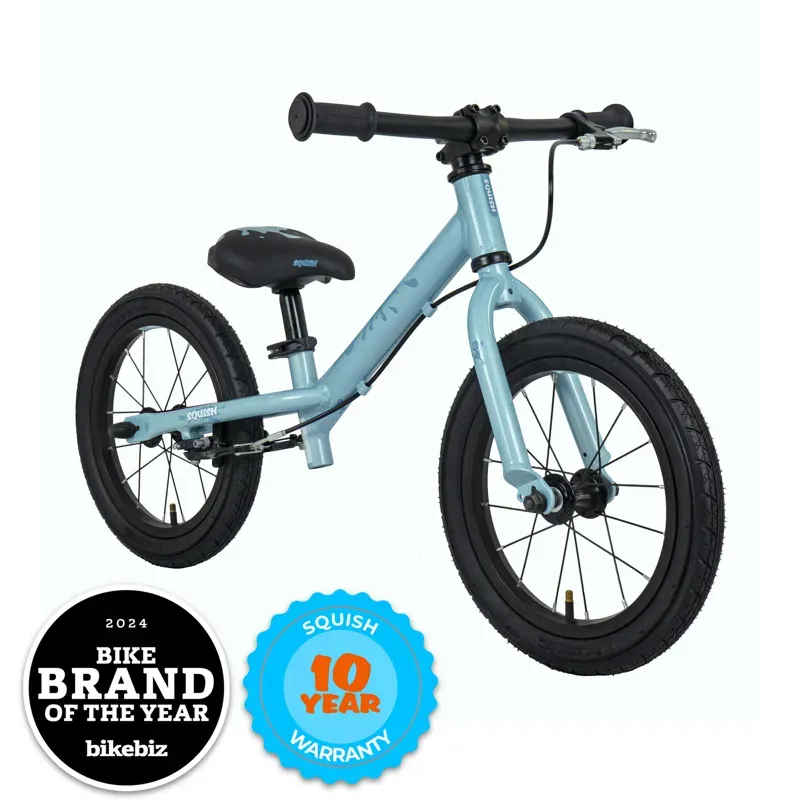 Squish 14 Balance Bike Mint 14cm frame-5
