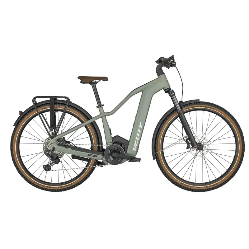 Scott Axis eRIDE 10 Lady Womens Electric Hybrid Bike in Grey