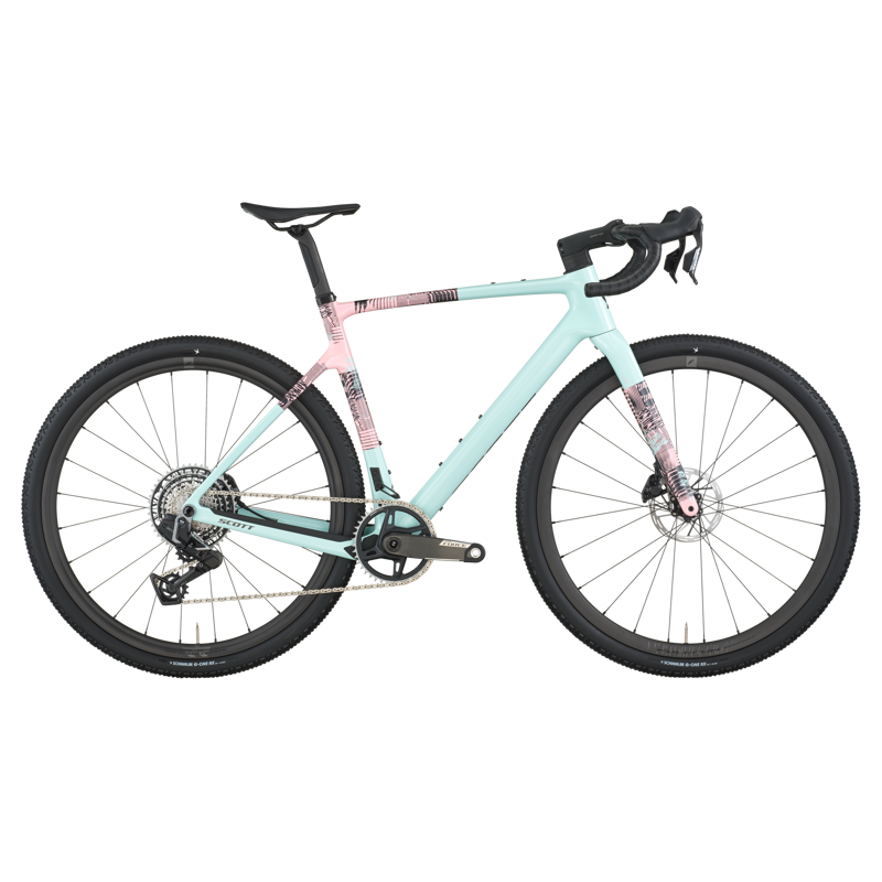 Scott Addict Gravel 10 in Gelato Blue/Gelato Pink