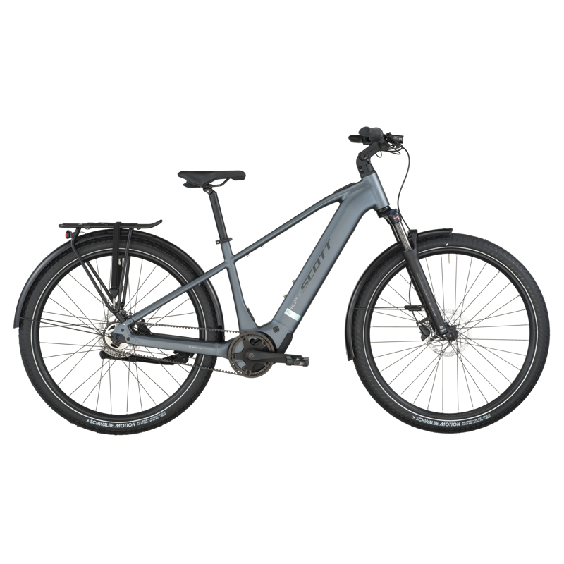 Scott Sub Tour 20 eHybrid Bike in Smoke Grey