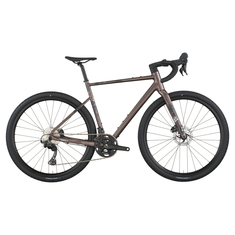 Scott Speedster Gravel Team Bike in Plum Grey
