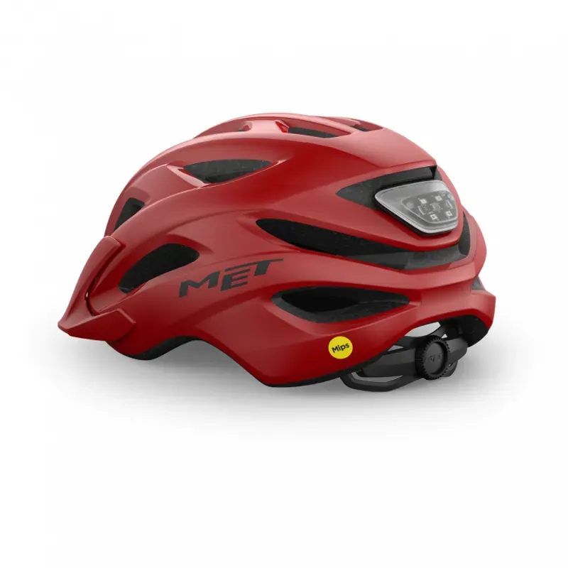 MET Crossover - Red 52-59cm MIPS Helmet-1
