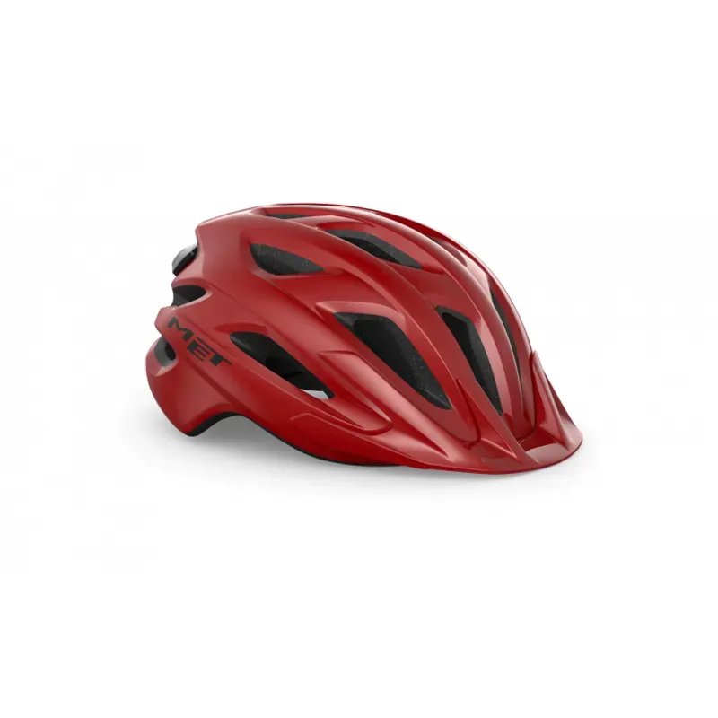MET Crossover Helmet Red 52-59cm-3