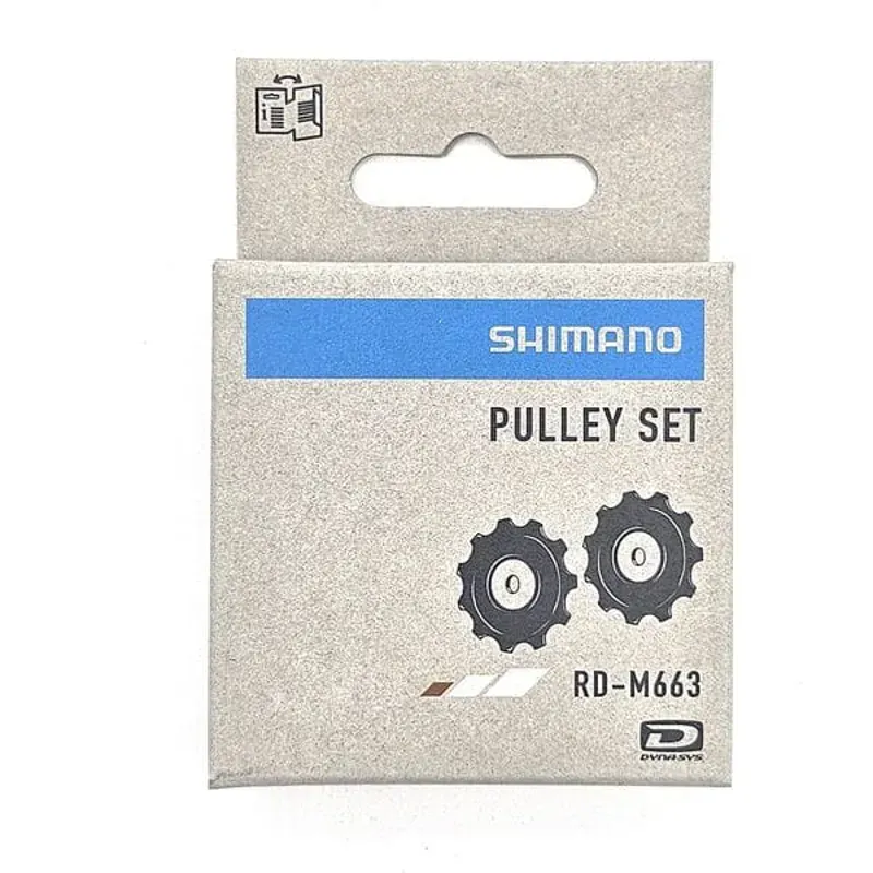 Shimano Deore SPRE RDM593 Pulley Set Black/ Silver one size