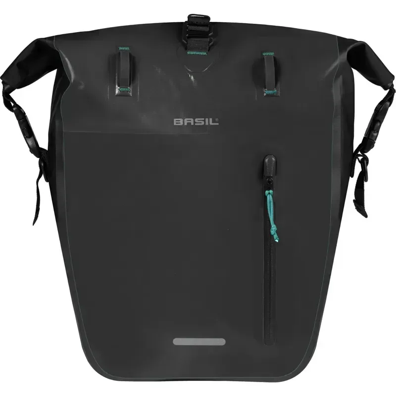 Basil Rivo 25-31l MIK Hooks Single Tarp Bag in Black-1