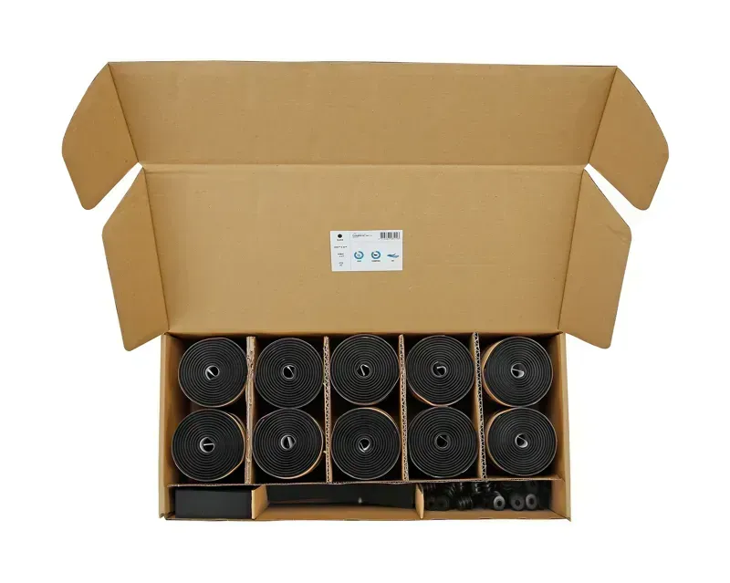 BBB FlexRibbon Gel Bar Tape Workshop Pack in Black-1