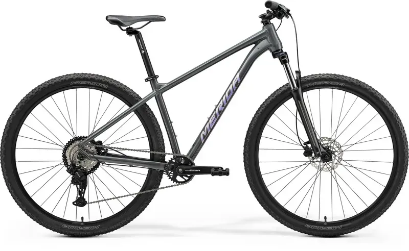Merida Big Nine 20 Mountain Bike In Dark Grey/Purple