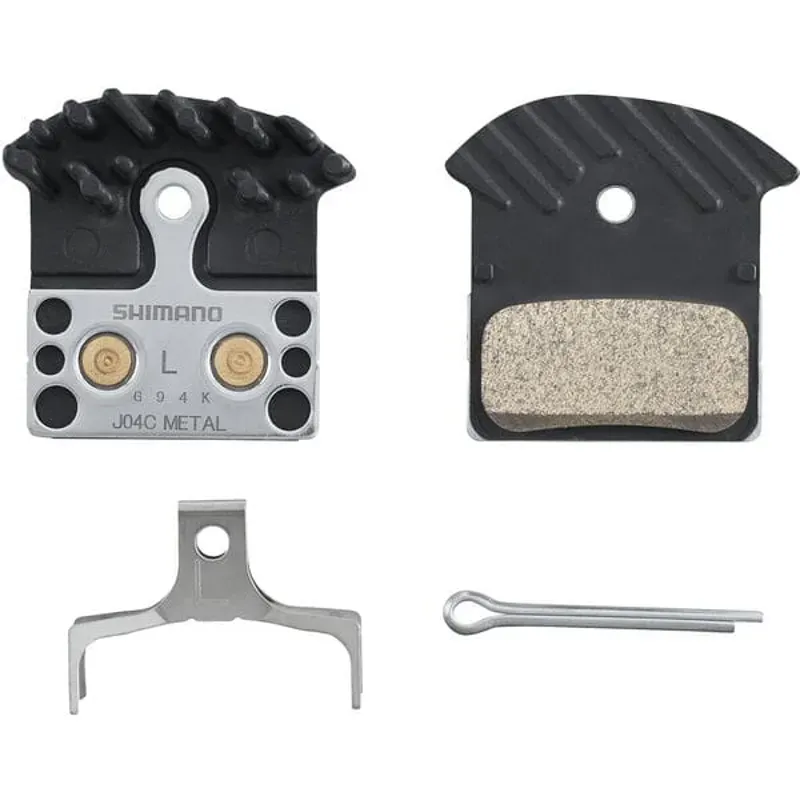 Shimano BRBX J04C Metal Brake Pad With Fins