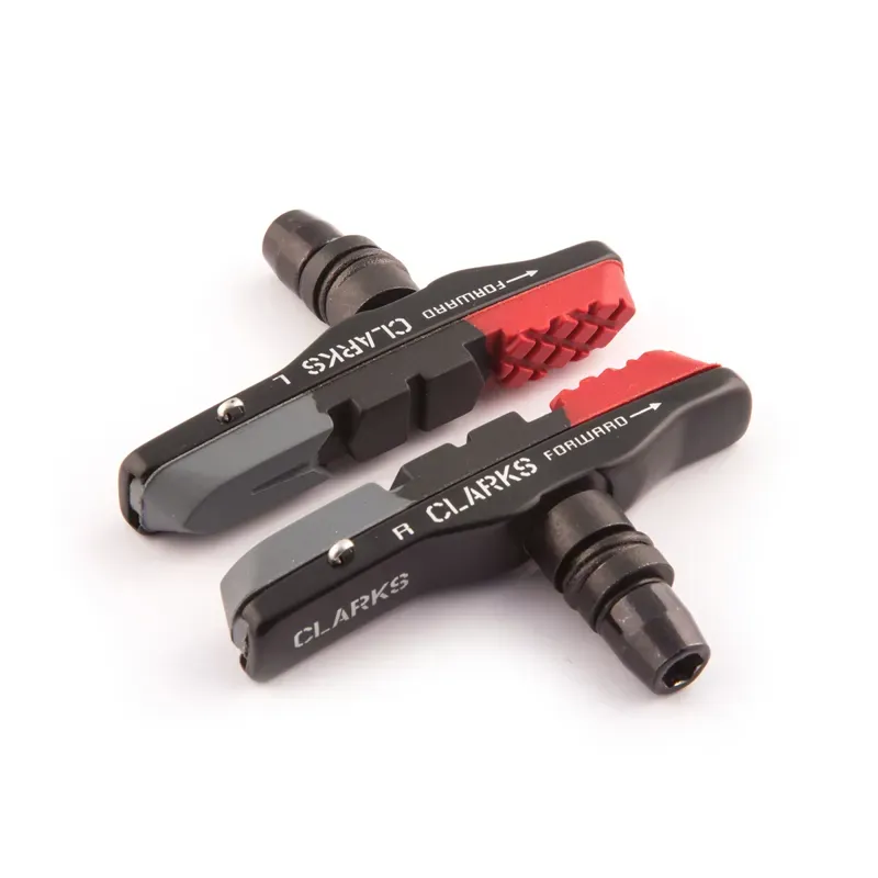 Clarks Elite 72mm MTB V-Brake Pads w/Aluminium Holder in Black