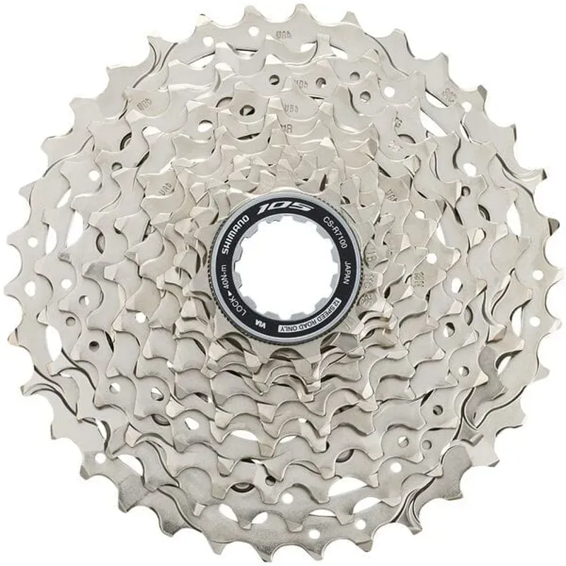 Shimano 105 R7101 12 Spd  Cassette 11- 34 Silver