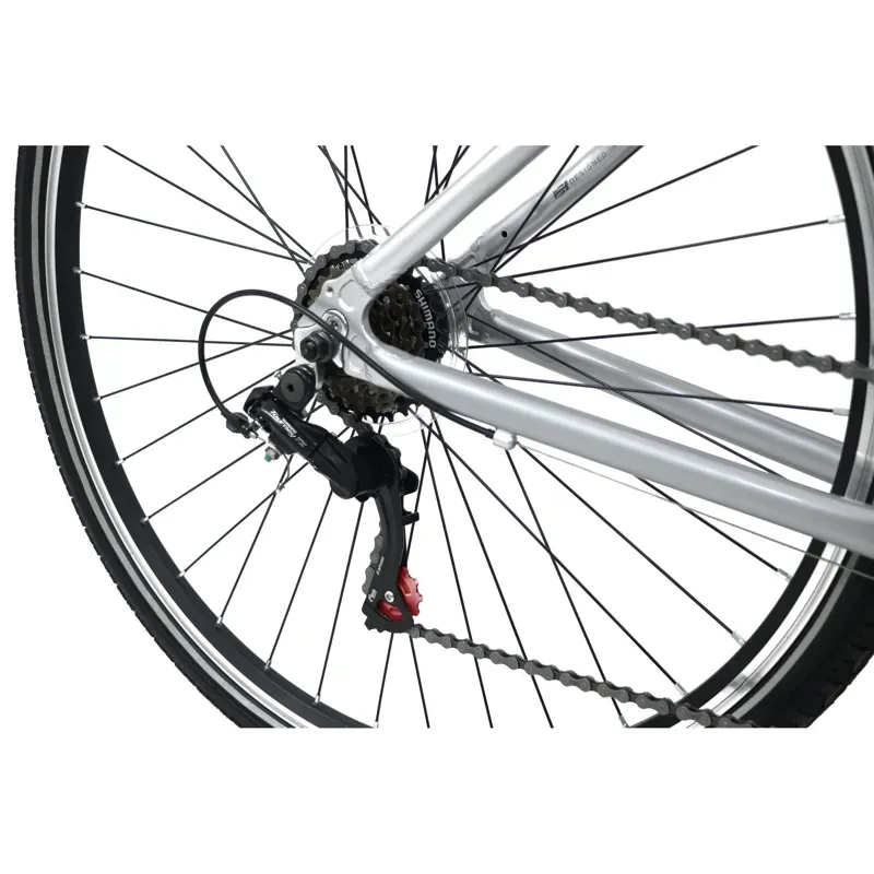 Dawes Venture 1.0 Hybrid Bike in Silver-2