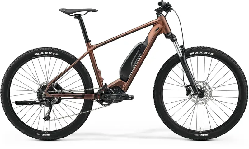 Merida eBig Seven 300SE Mountain Bike In Bronze/Black