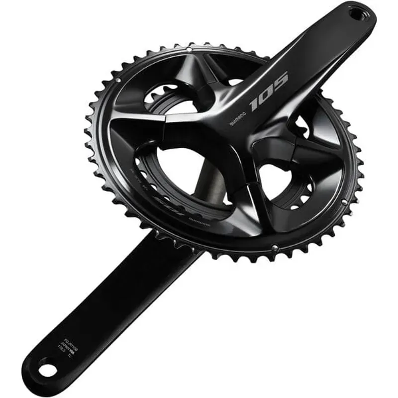Shimano 105 Chainset R7100 12spd in black-1