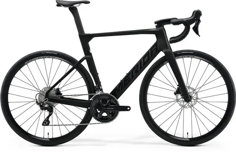Merida Reacto 4000 Carbon Road Bike in Black/Gunal Grey