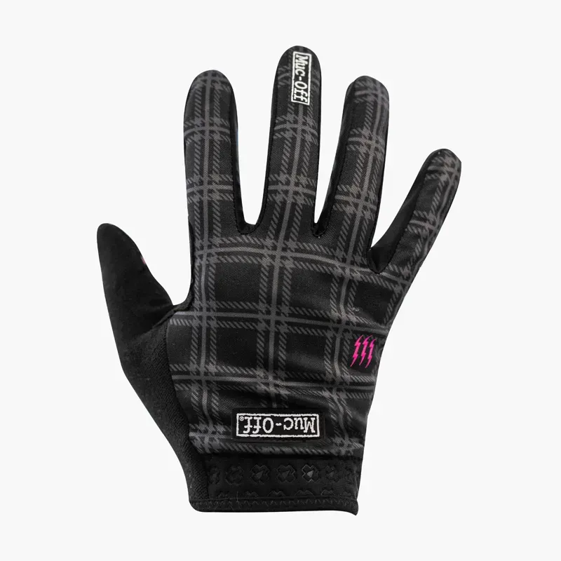 Muc-Off Rider Gloves in Tartan Red