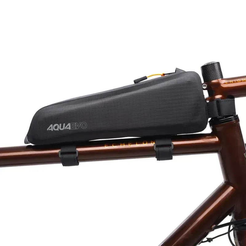 Oxford Aqua Evo Adventure XL Top Tube Pack in Black