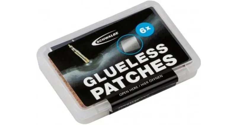 Schwalbe Glueless Patches 6-pack in Black