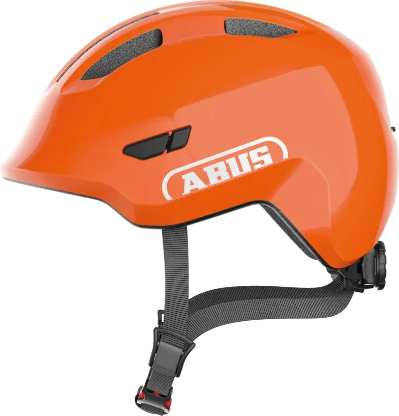 ABUS Smiley 3.0 Kids Leisure Helmet In Shiny ORANGE