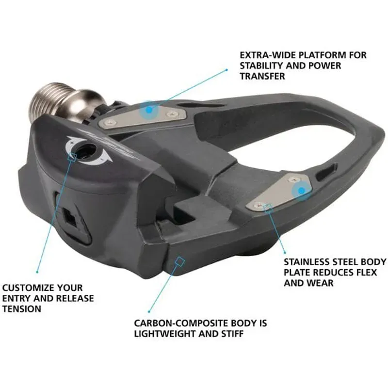 Shimano 105 r7000 Spd- SL Pedal in Black-1