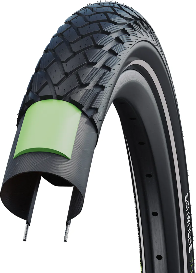 Schwalbe 700 x 38c 40-622 Green Marathon Wired PL