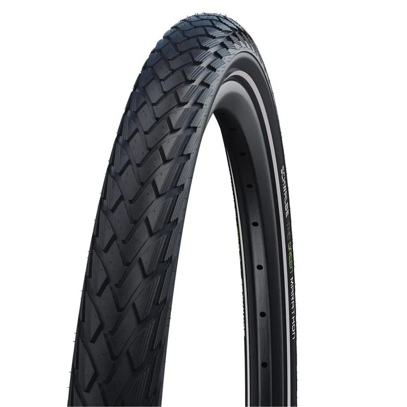Schwalbe 700 x 35c 37-622 Green Marathon Wired PL Tyre-1