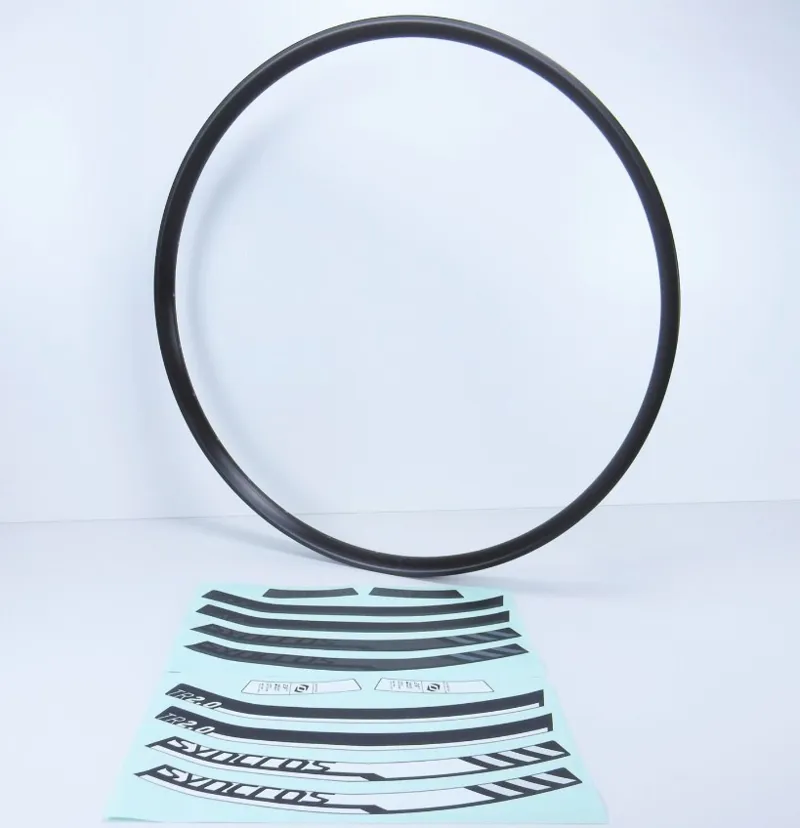 Syncros Scott Rim SY/Form TR2.0 D 28H 18 black with Sticker Pack