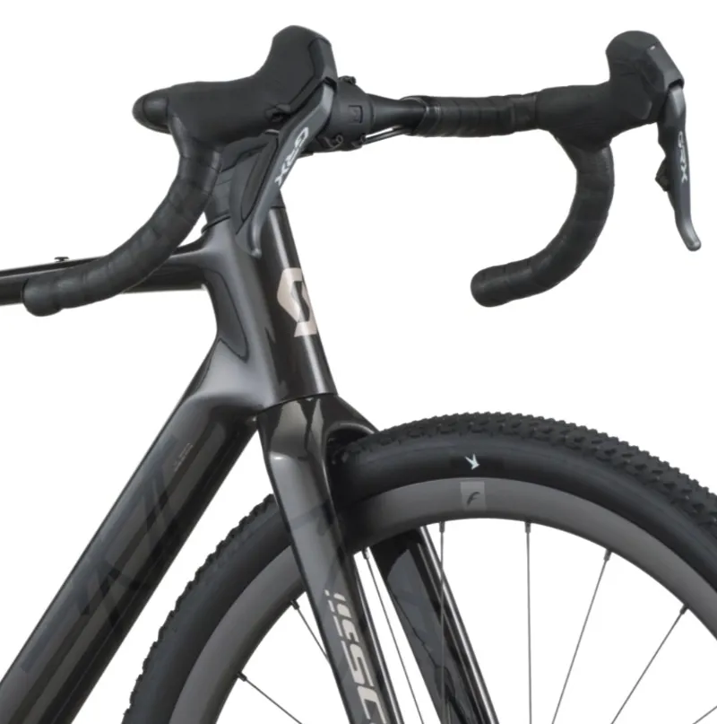 Scott Addict Gravel 15 Bike in Carbon Black-3