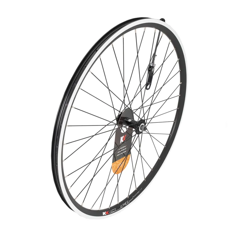 KX MTB 650B Doublewall QR Rim Brake Front Wheel in Black