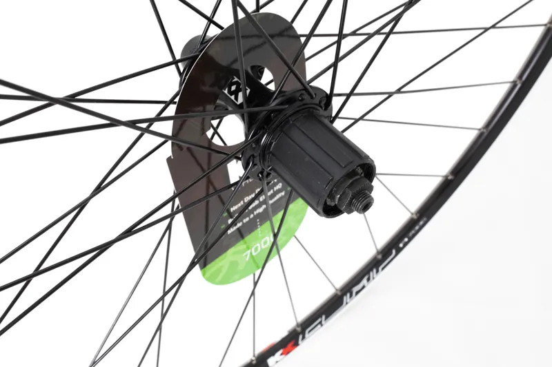 KX Road 700C Doublewall QR Cassette Wheel Rim Brake rear BLACK road-1