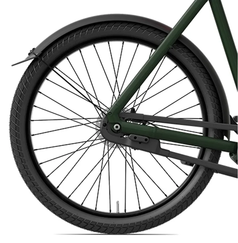 VanMoof ME Assembly Wheel Rear 24 Inch X3 -2 Speed update-