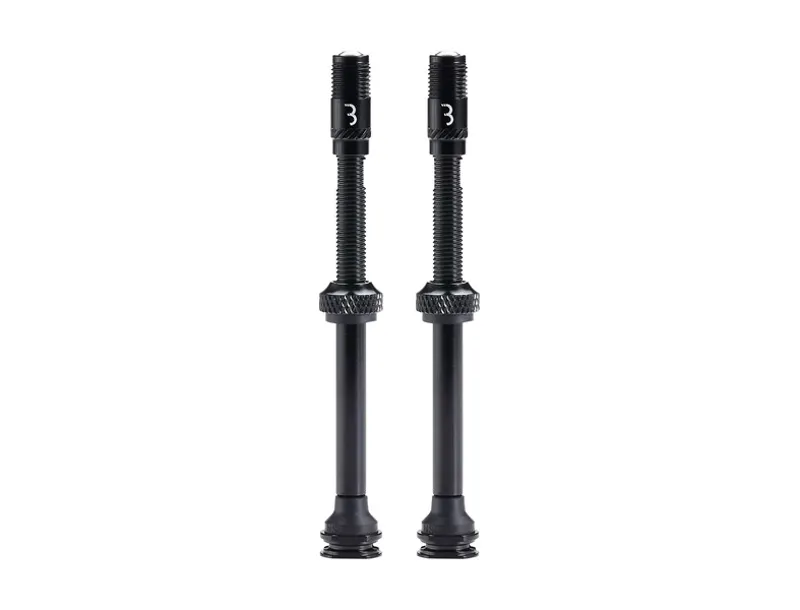 BBB CoreCaps Valves and  Caps 2pcs 60mm Black-1