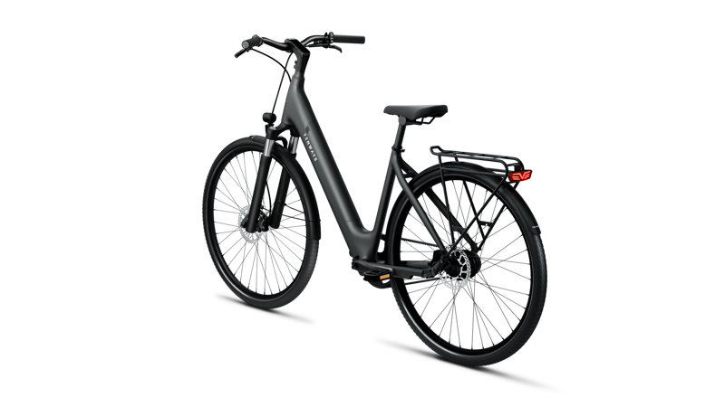 Tenways CGO800S Lightweight Electric Single Speed Bike in Black-2