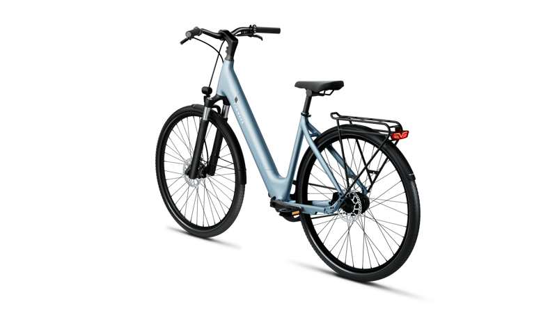 Tenways CGO800S Lightweight Electric Single Speed Bike in Blue-2