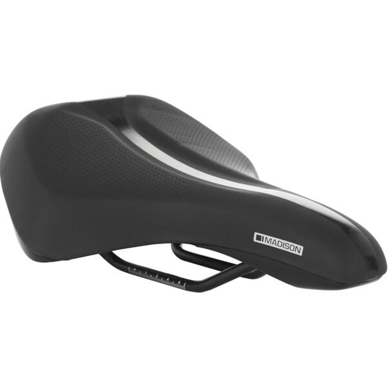 Madison Roam E Saddle in Black 178 mm x 266 mm