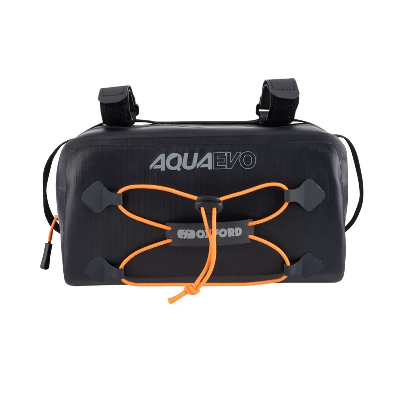 Oxford Aqua Evo Gravel Adventure Daytripper Handlebar Pack in Black-1
