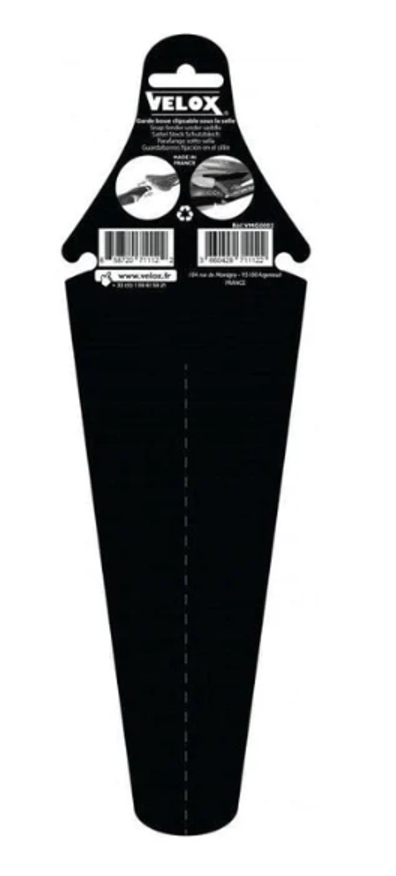 Velox Mudguard - saddle mount