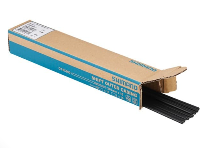 Shimano CABLE OT-RS900 Outer 240mm BK PK10 Black 4 mm