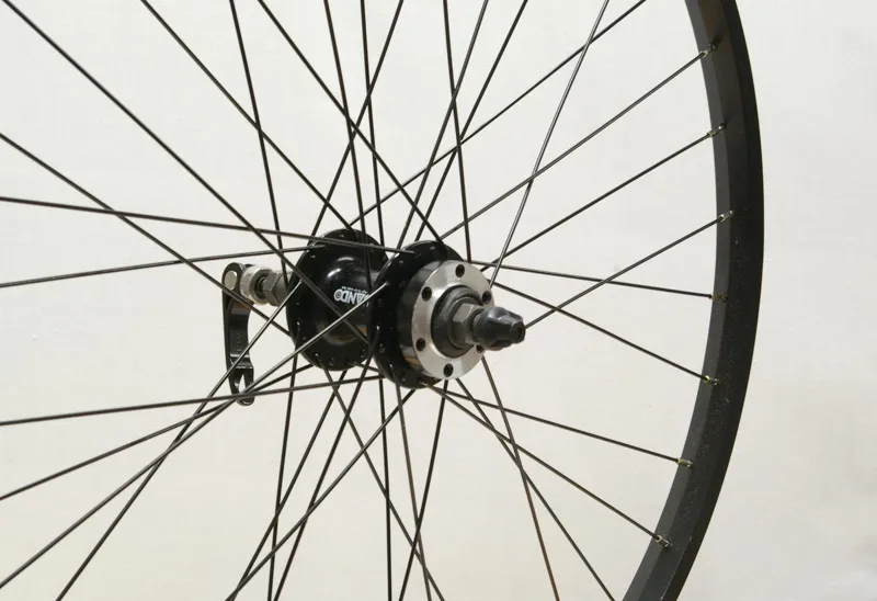 26inch Screw on Disc Black Rear Wheel Single Skin