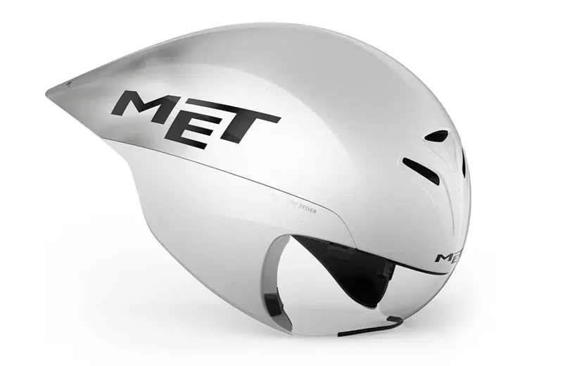 MET Drone II Wide Body Aero Helmet in White