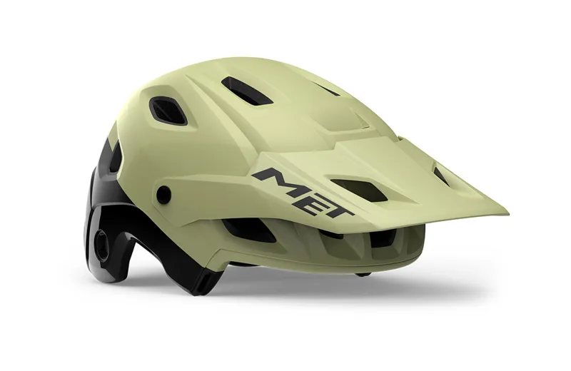 MET Parachute MCR Full Face Helmet in Pistachio Green-5