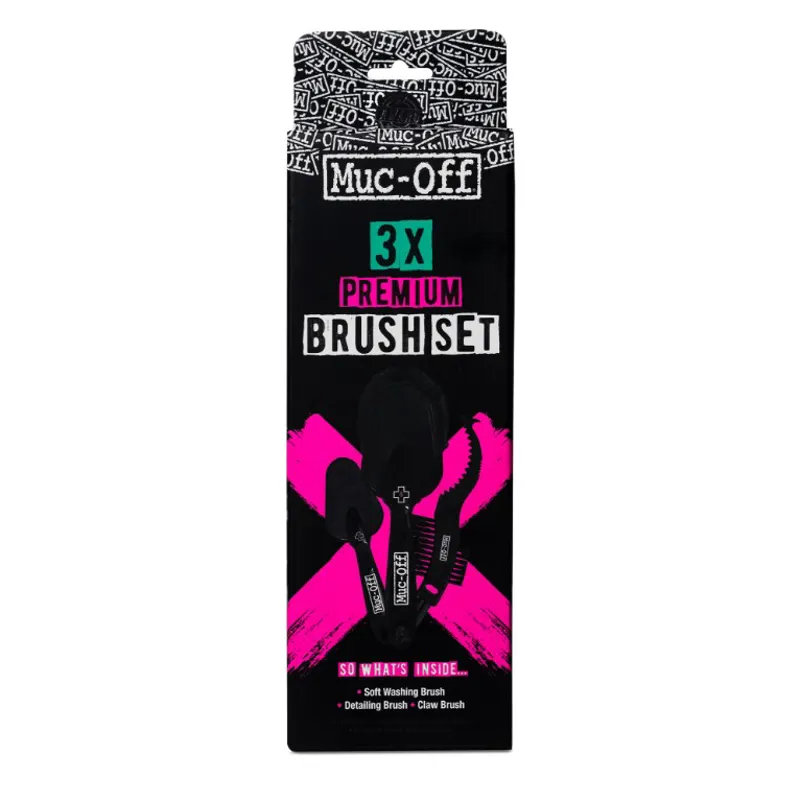 Muc-Off Premium 3 Brush Set