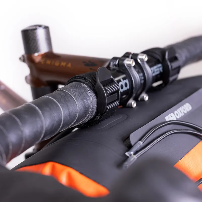 Oxford Aqua Evo Gravel Adventure Handlebar Pack in Orange-4