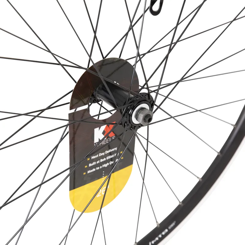 KX MTB Doublewall Quick Release 26 inch Front Wheel Rim Brake in Black -1