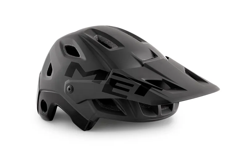 MET Parachute MCR Full Face Helmet in Black-4