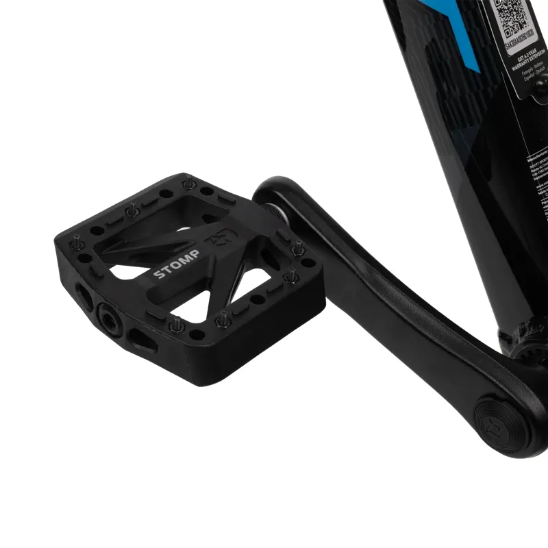 Oxford Stomp Jr Nylon Flat Pedals in Black-1