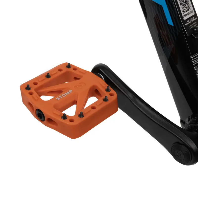 Oxford Stomp Jr Nylon Flat Pedals in Orange-1