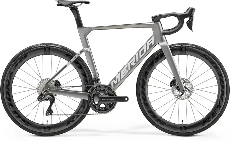 Merida Reacto 8000 Road Bike In Gunmetal Grey/Silver