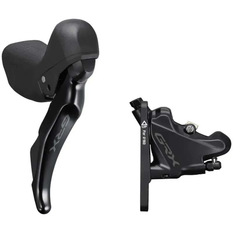 Shimano GRX ST-RX400 2-Speed Bled STI with BR-RX400 Flat Mount Calliper