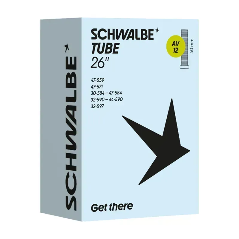 Schwalbe AV12 - 26 X 1 3/8'' - 27.5 X 1.35/1.75 Schrader - 40mm 26