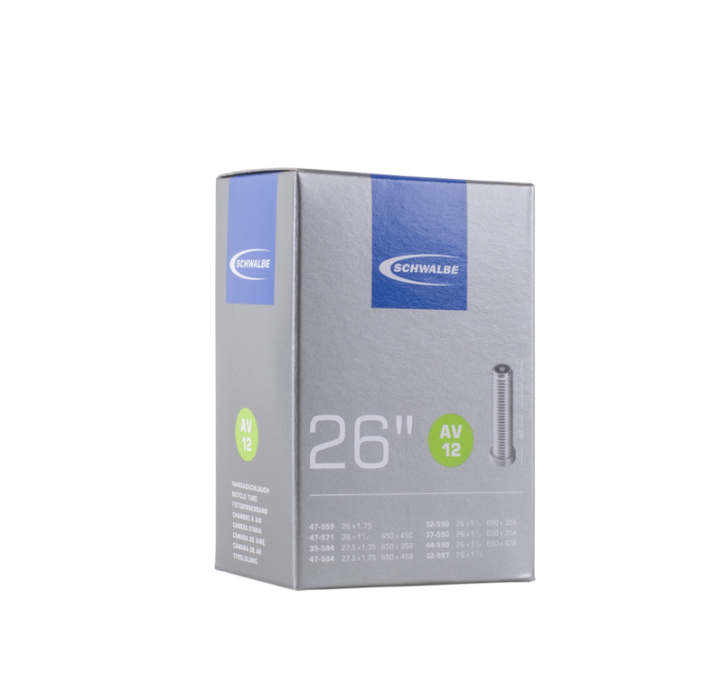 Schwalbe AV12 - 26 X 1 3/8'' - 27.5 X 1.35/1.75 Schrader - 40mm 26-3